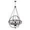 Cwi Lighting Arkansas 12 Light Chandelier With Black Finish 9957P42-12-101 - alternate 4